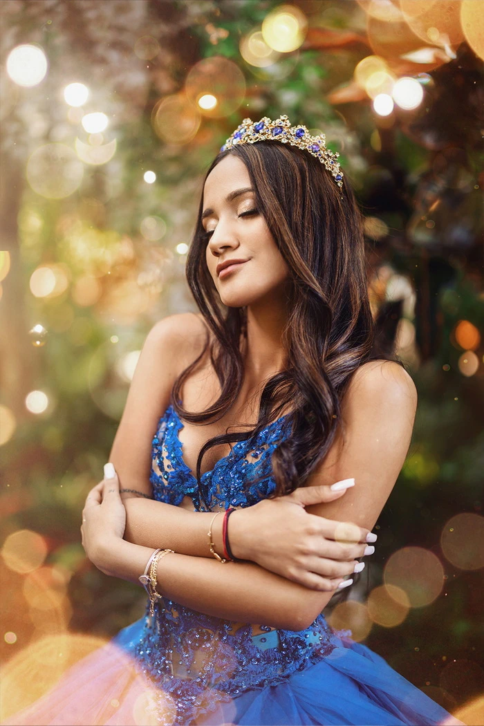 Creative Edit Add on Snow Rain Sunflare Champagne bokeh After 02