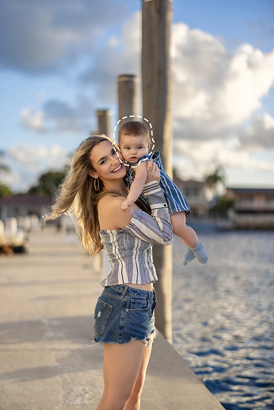 Photoshop Head Swap eyes swap 10