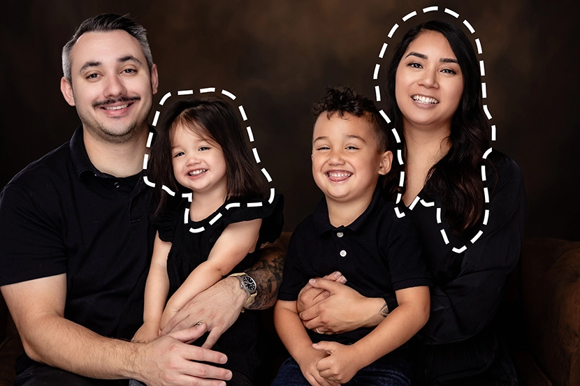 Photoshop Head Swap eyes swap 26