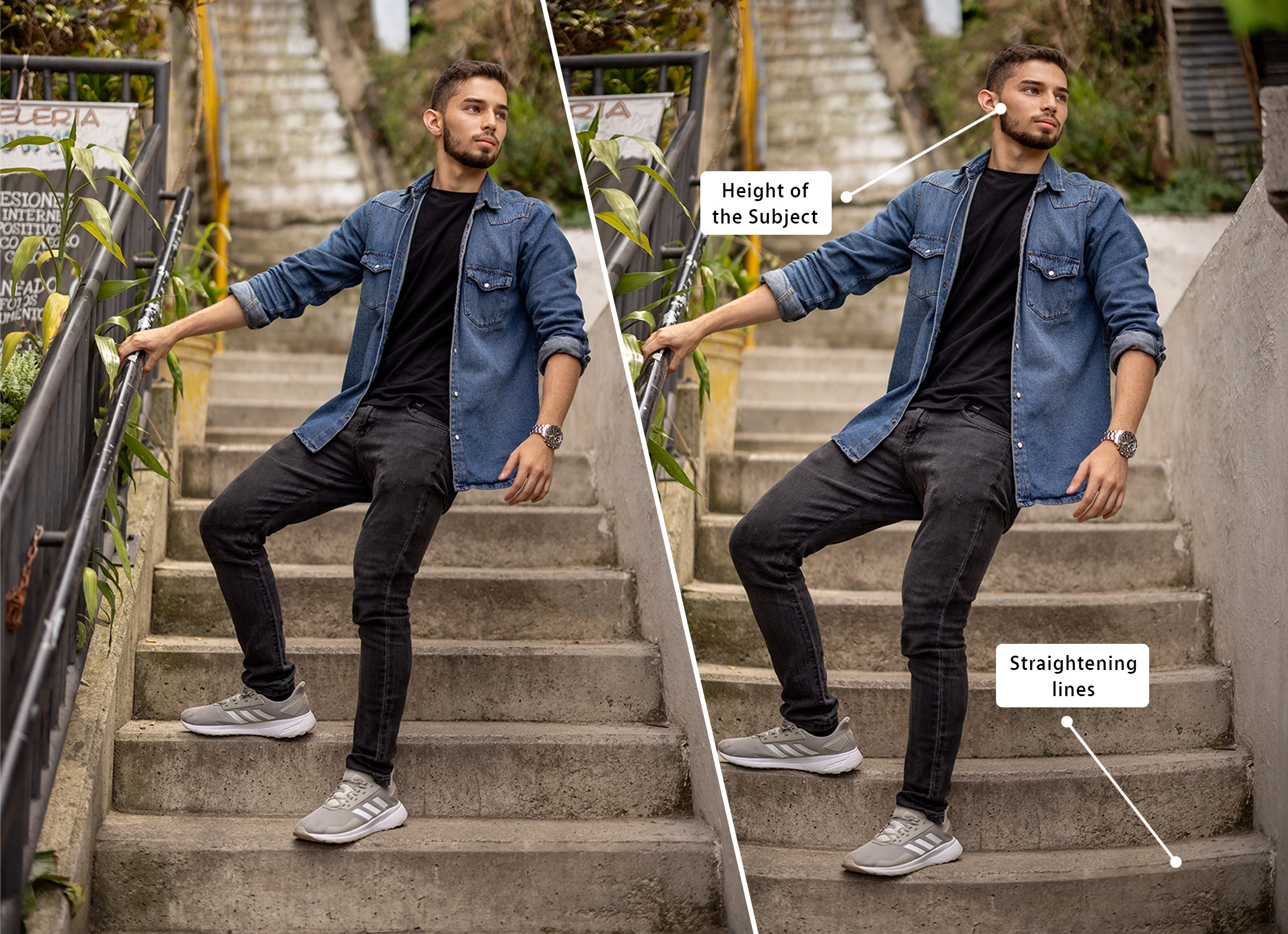 what we do in Lightroom Pro Lens Correction